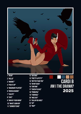 Cardi B Album Cover Art
