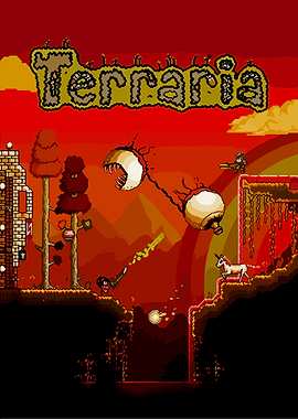 Terraria Game Scene