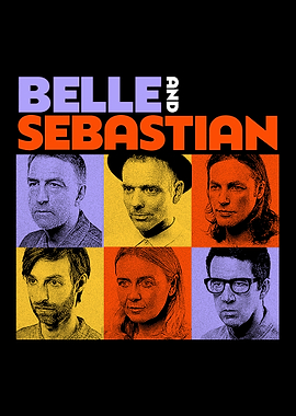 Belle and Sebastian Band Portrait