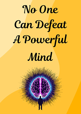 Powerful Mind Inspirational Poster