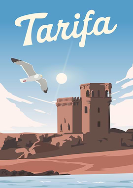 Tarifa Travel Poster