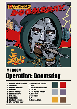 MF DOOM Operation Doomsday Album Art