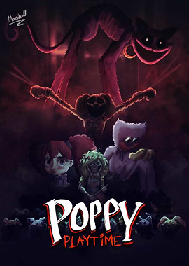 Poppy Playtime Chapter 3: Deep Sleep Poster Illustration