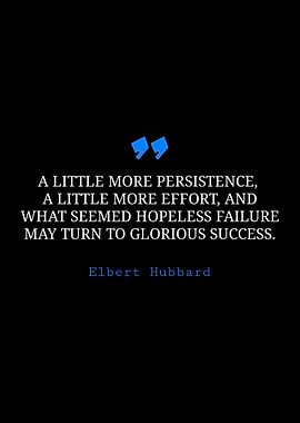 Inspirational Quote by Elbert Hubbard
