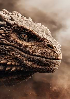 Dragon Head Close-Up