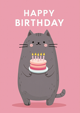 Happy Birthday Cat