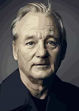 Bill Murray Portrait