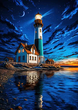 Lighthouse Night