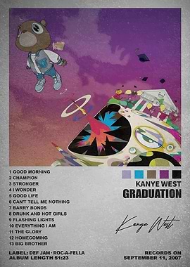 Kanye West Graduation Album Cover Art