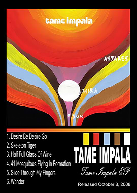 Tame Impala EP Album Cover