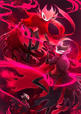 Hollow Knight: Grimm Troupe Digital Art