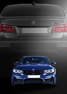BMW M3 poster
