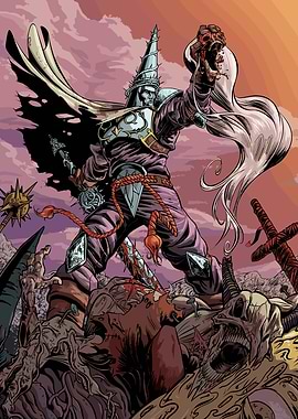 Blasphemous The Penitent One Artwork