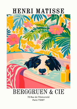 Henri Matisse Dog Bath Art Print
