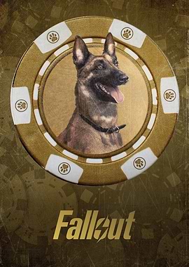 Fallout Season 2 - Dogmeat Chip