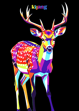 Deer wpap art