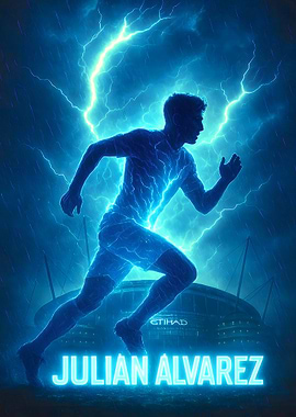 Julian Alvarez Lightning Runner