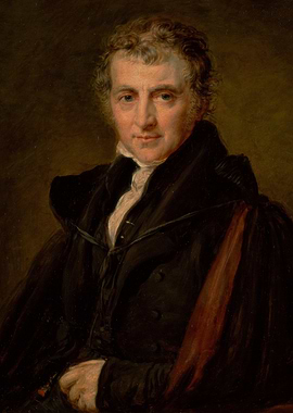 Portrait of a Gentleman in Black Coat