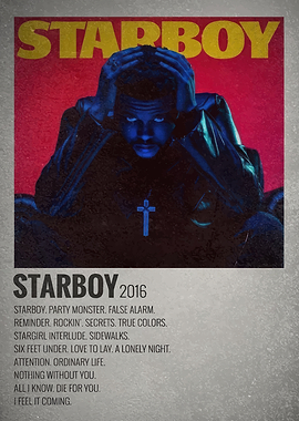 Starboy Album Cover Art