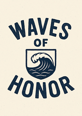Waves of Honor Graphic