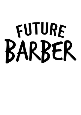 Future Barber Text Design