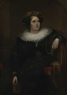 Portrait of a Woman in Dark Clothing