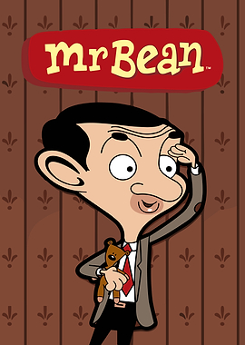 Mr. Bean Animated Character Portrait