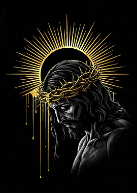 Jesus Christ with Crown of Thorns