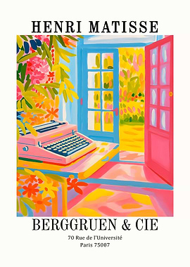 Henri Matisse Exhibition Poster