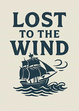 Lost to the Wind Ship Illustration