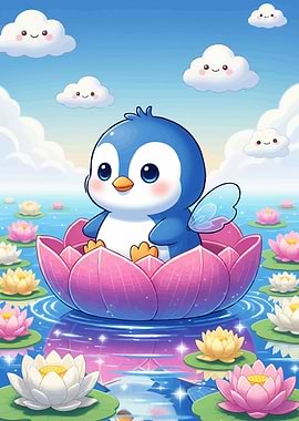 Penguin Lotus Flower