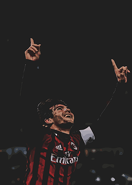 Ricardo Kaka Celebration Portrait