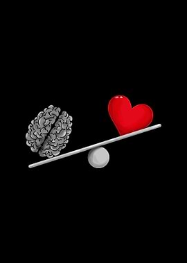 Brain and Heart on a Balance
