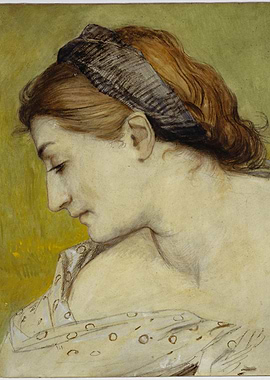 Pencil Portrait of a Woman