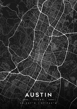 Austin, Texas City Map