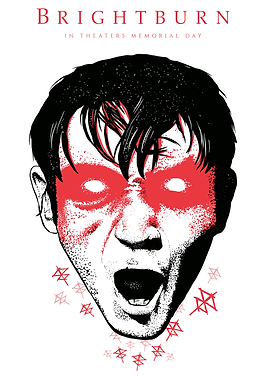 Brightburn Movie Poster Illustration