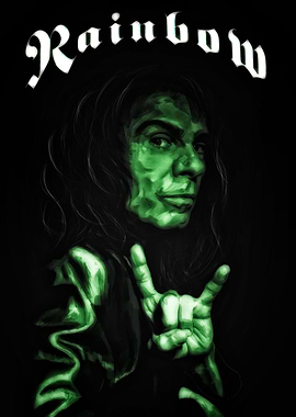 Ritchie Blackmore Rainbow Portrait