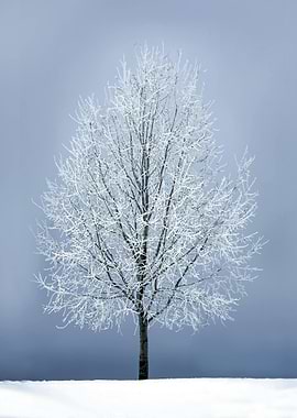 Frosty Winter Tree