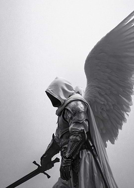 Warrior Angel in Armor