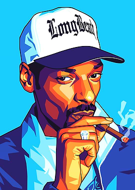 Snoop Dogg pop art