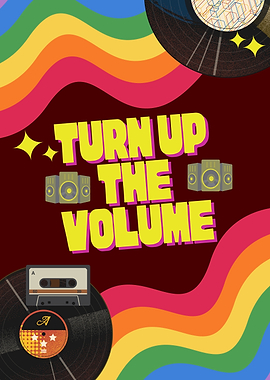 Turn Up The Volume Retro Music