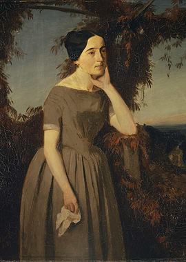Portrait of a Woman in Nature