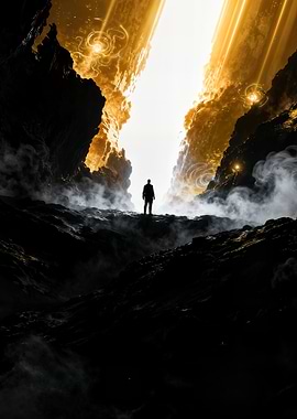 Silhouette at the Gateway