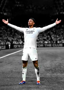 Jude Bellingham Celebrates on the Field