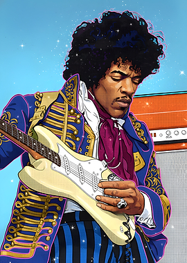 Jimi Hendrix Illustration