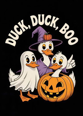 Duck, Duck, Boo Halloween Cartoon
