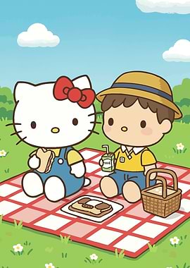 Hello Kitty Friend Picnic