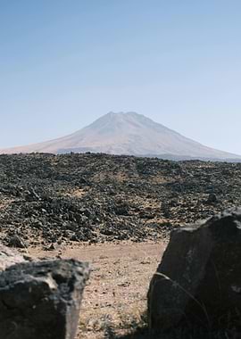 Mountain Landscape with Rocky Terrain