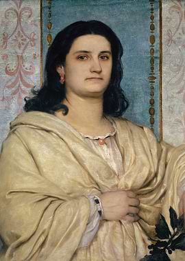 Portrait of a Woman in Shawl