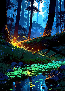 Enchanted Forest Stream